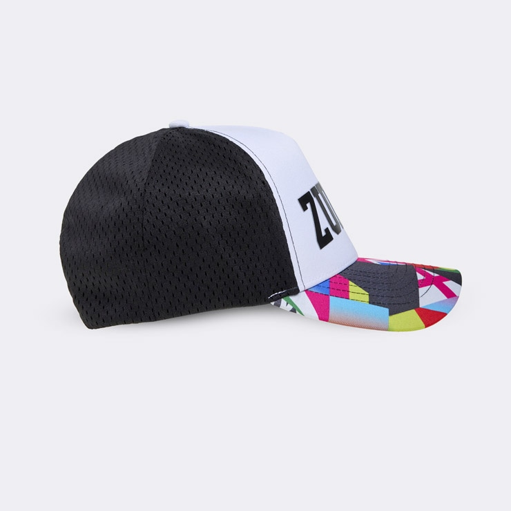 ZUMBA ズンバ 正規品 ウェア グッズ キャップ 帽子 メッシュ ロゴ 柄