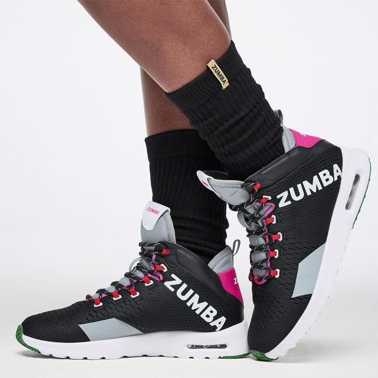 ZUMBA ズンバ 正規品 ウェア グッズ ソックス 靴下 無地 ロゴ