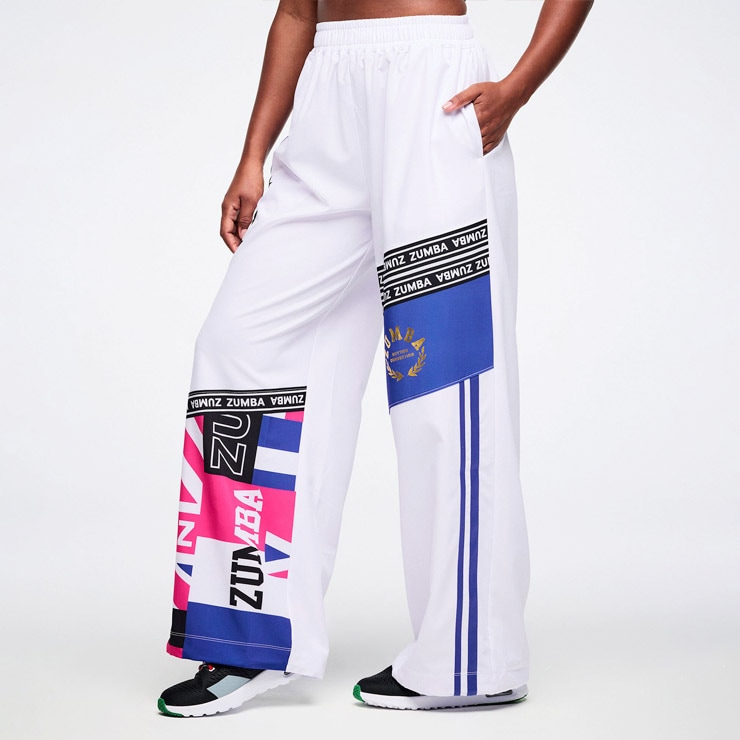 ZUMBA ズンバ 正規品 ウェア レディース ワイドパンツ トラックパンツ