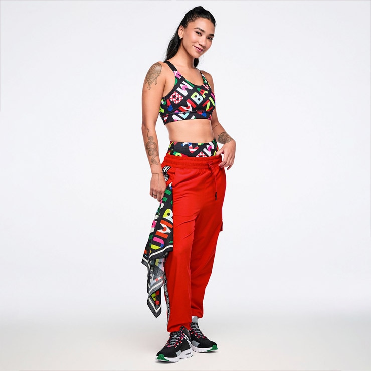 ZUMBA ズンバ 正規品 ウェア レディース カーゴパンツ ロングパンツ