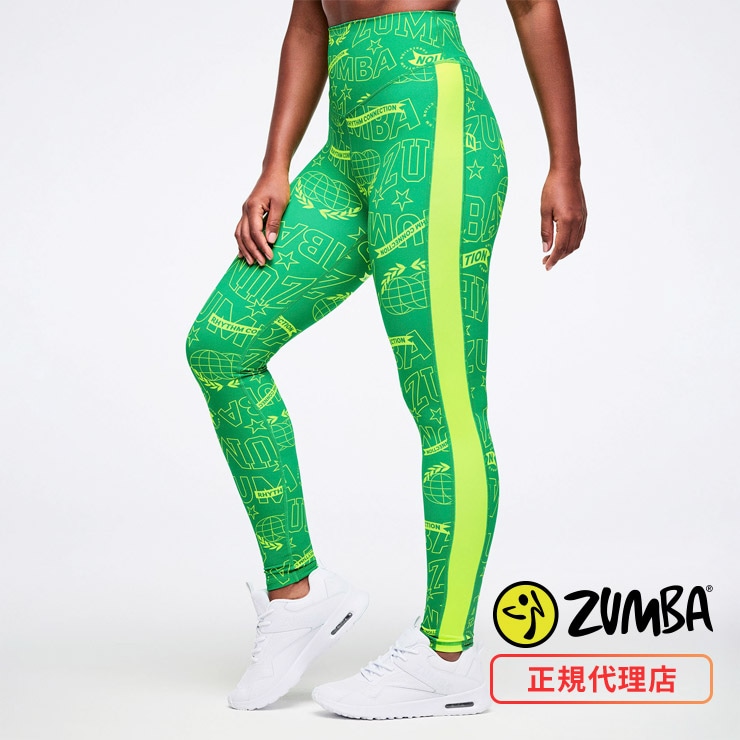 ZUMBA ズンバ 正規品 ウェア レディース レギンス サイドライン