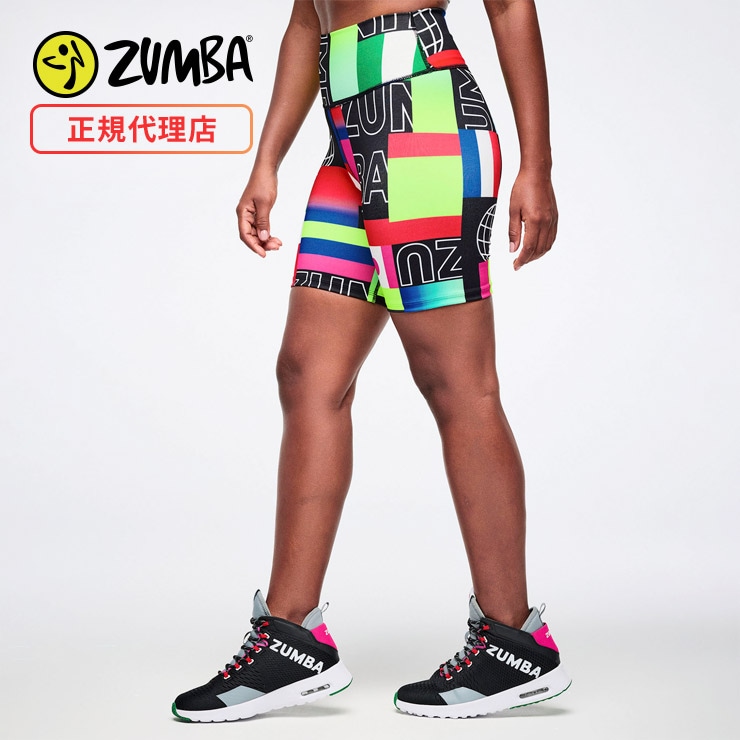 ZUMBA ズンバ 正規品 ウェア レディース バイカーショーツ ショート