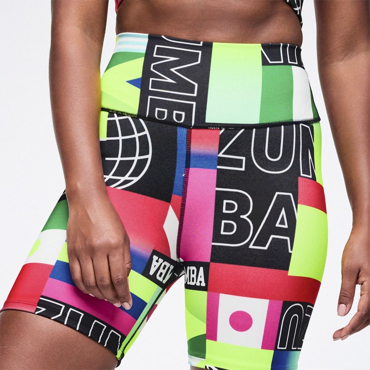 ZUMBA ズンバ 正規品 ウェア レディース バイカーショーツ ショート