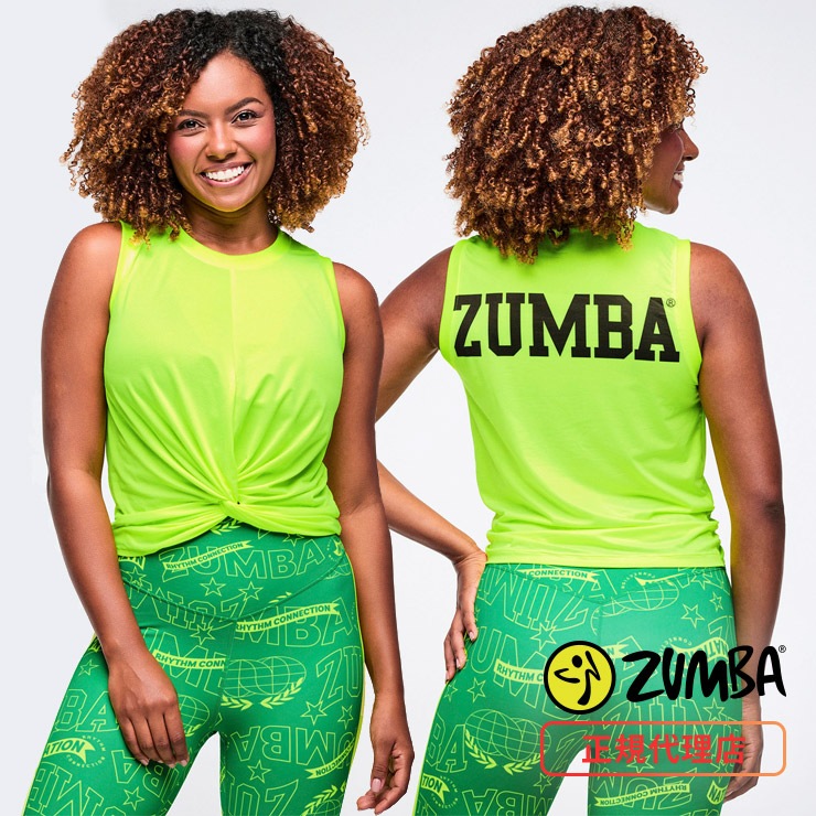 ZUMBA ズンバ 正規品 ウェア レディース タンクトップ ノースリーブ