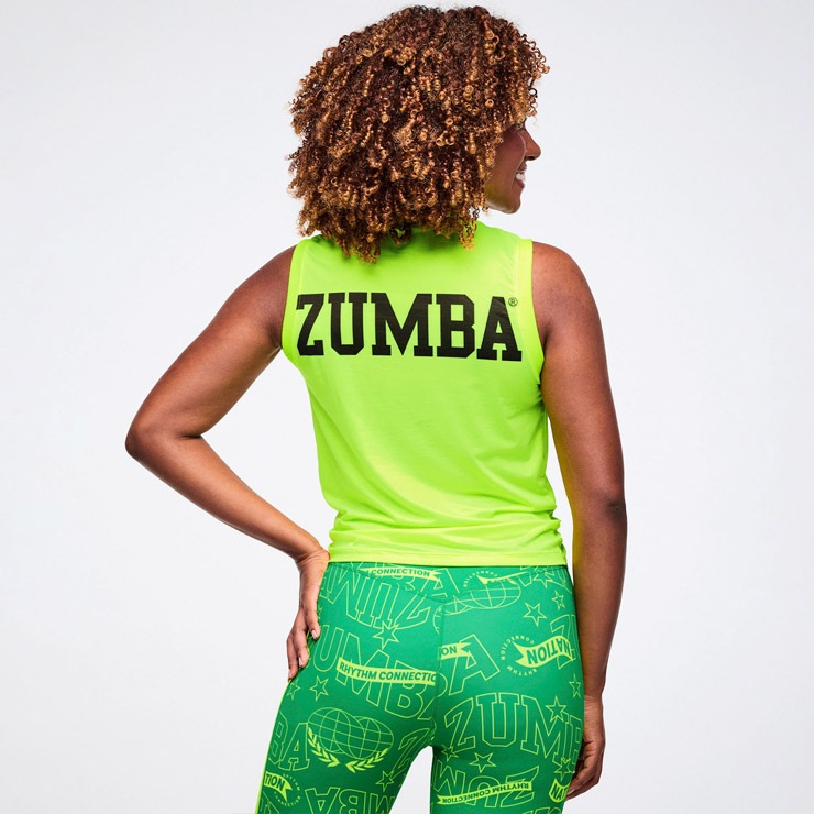 ZUMBA ズンバ 正規品 ウェア レディース タンクトップ ノースリーブ
