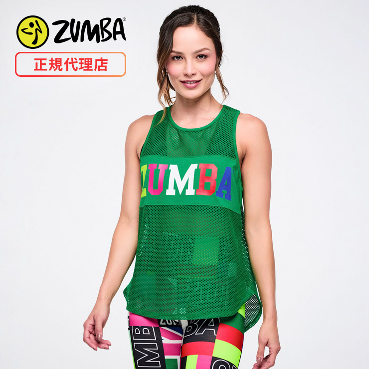 ZUMBA ズンバ 正規品 ウェア レディース タンクトップ ノースリーブ