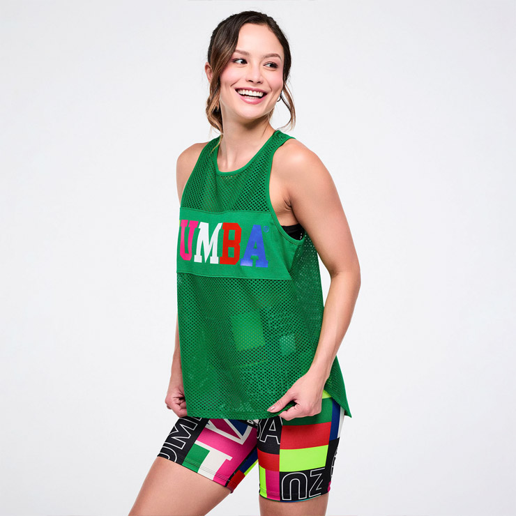 ZUMBA ズンバ 正規品 ウェア レディース タンクトップ ノースリーブ