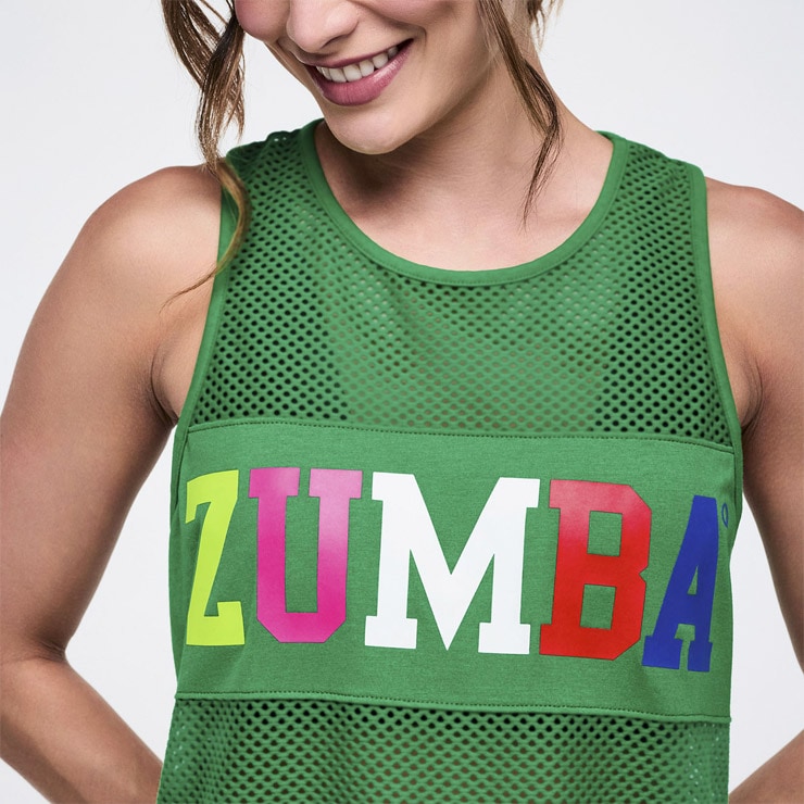ZUMBA ズンバ 正規品 ウェア レディース タンクトップ ノースリーブ