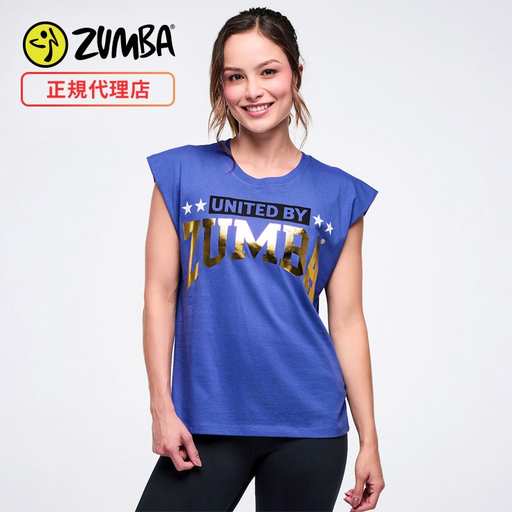 ZUMBAウエア正規品 （S）サイズ ZUMBA ズンバ 正規品 ウェア レディース タンクトップ ノースリーブ