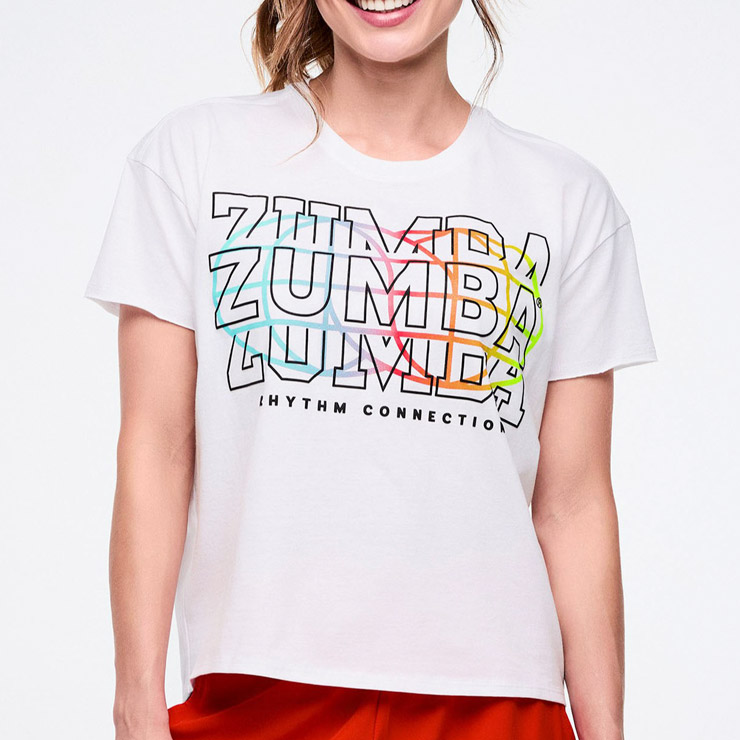 ZUMBA ズンバ 正規品 ウェア レディース Tシャツ 半袖 ロゴ