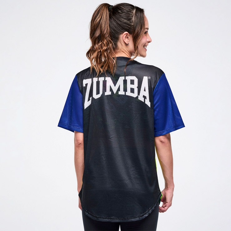 ZUMBA ズンバ 正規品 ウェア レディース シャツ ベースボールシャツ