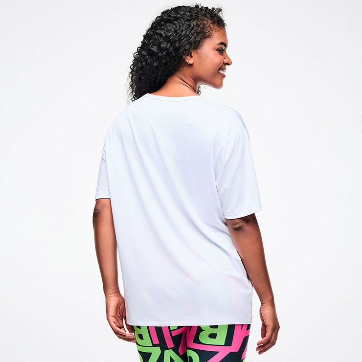 ZUMBA ウェア メンズ メッシュ トップス ホワイト ZUMBA ウェア メンズ メッシュ トップス ホワイト ZUMBA ズンバ 正規品