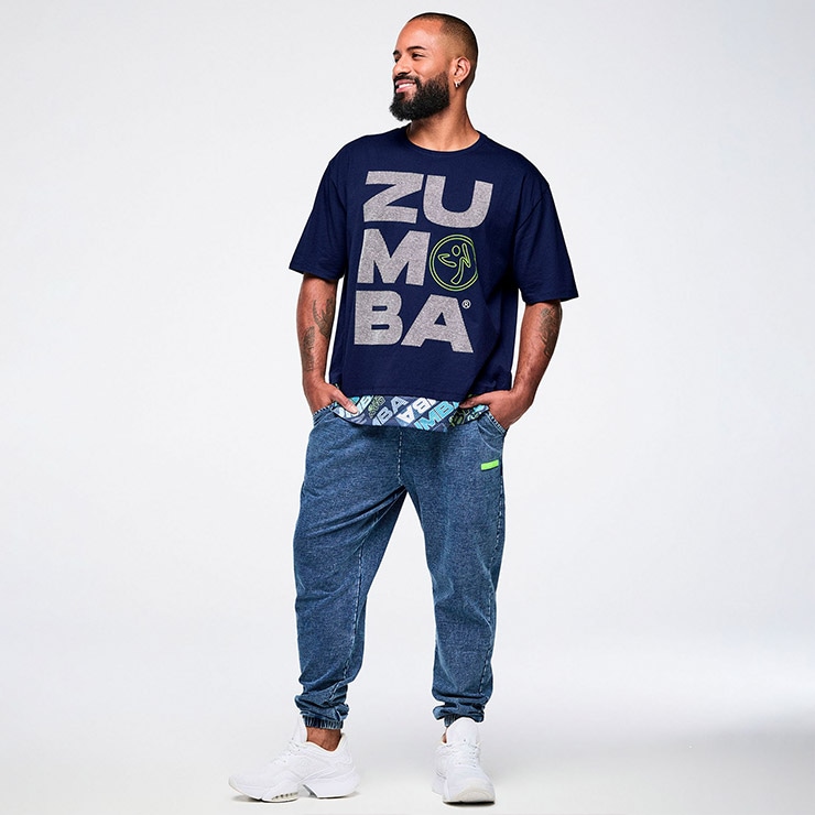ZUMBA ズンバ 正規品 ウェアメンズ Tシャツ 半袖 オーバーサイズ ロゴ