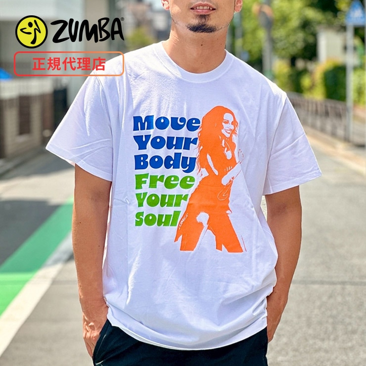 ZUMBA ズンバ 正規品 ウェアユニセックス Tシャツ 半袖 クルーネック