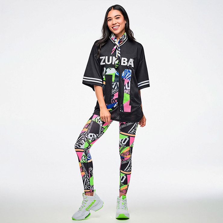 ZUMBA ズンバ 正規品 ウェア レディース レギンス アンクル丈
