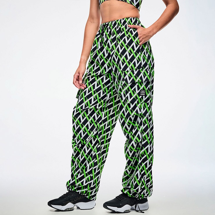 ZUMBA ズンバ 正規品 ウェア レディース カーゴパンツ ロングパンツ 総