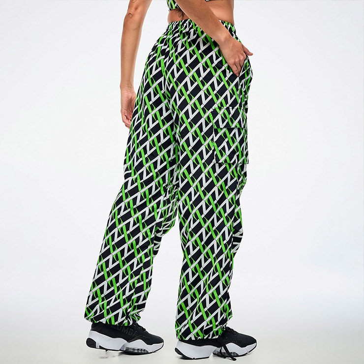 ZUMBA ズンバ 正規品 ウェア レディース カーゴパンツ ロングパンツ 総