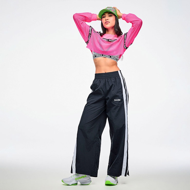 ZUMBA ズンバ 正規品 ウェア レディース パンツ ロングパンツ サイド
