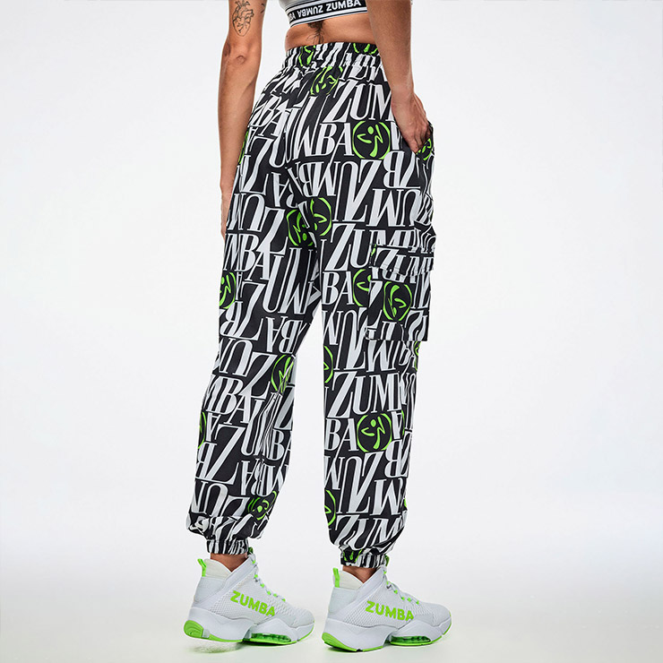 ZUMBA ズンバ 正規品 ウェア レディース カーゴパンツ パラシュート