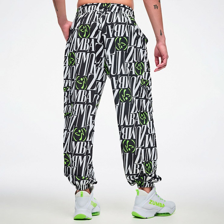ZUMBAパンツ ZUMBA ズンバ 正規品 ウェア レディース カーゴパンツ パラシュート