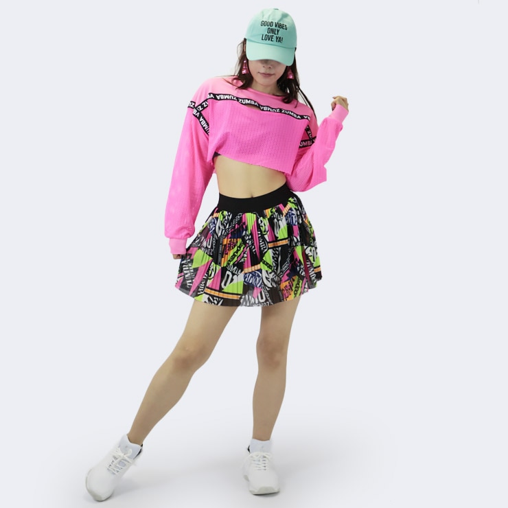 ZUMBA ズンバ 正規品 ウェア レディース スコート エクササイズ