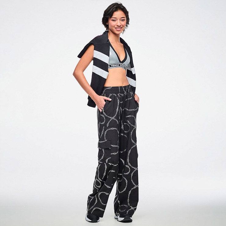 ZUMBA ズンバ 正規品 ウェア レディース カーゴパンツ ロングパンツ