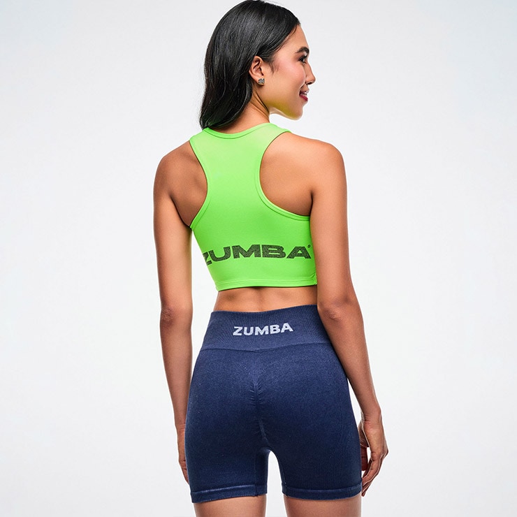 ZUMBA★正規品★グリーンスカート★XS ZUMBA ズンバ 正規品 ウェア レディース タンクトップ ノースリーブ