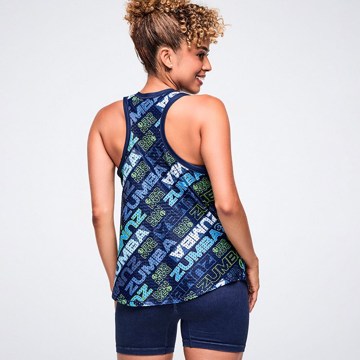 ZUMBA ズンバ 正規品 ウェア レディース タンクトップ ノースリーブ 総