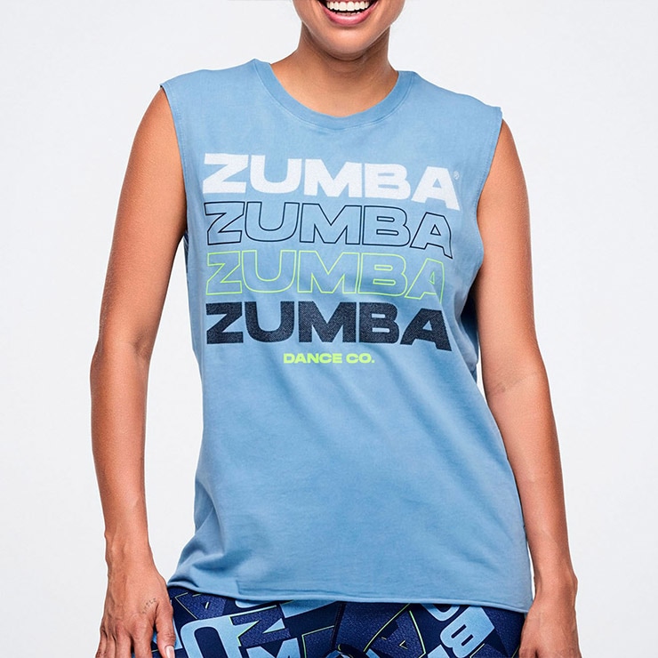 ZUMBA ズンバ 正規品 ウェア レディース タンクトップ ノースリーブ