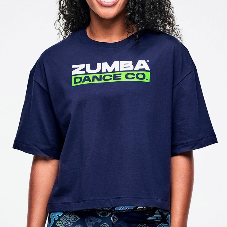 新品　正規品　ズンバ　ラスト　M Ｔシャツ ZUMBA ズンバ 正規品 ウェア レディース Tシャツ 半袖 ロゴ クロップ丈