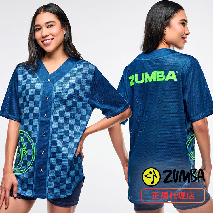 ZUMBA ズンバ 正規品 ウェア レディース シャツ ベースボールシャツ