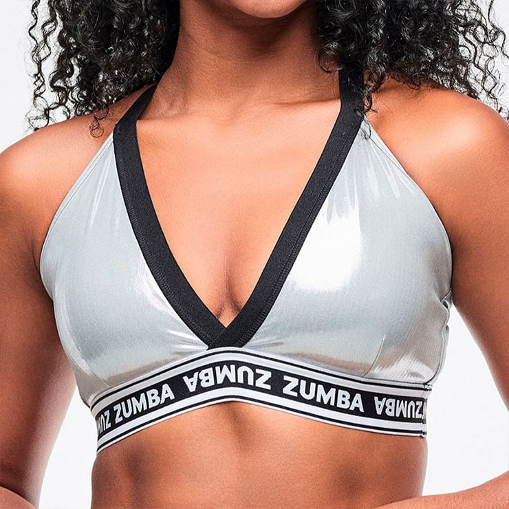 ZUMBA ズンバ 正規品 ウェア レディースブラ ブラトップ バッククロス
