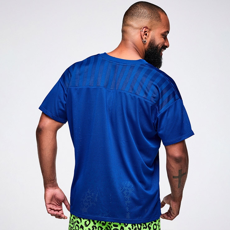 ZUMBA ズンバ 正規品 ウェア レディース トップス 半袖 Vネック ロゴ