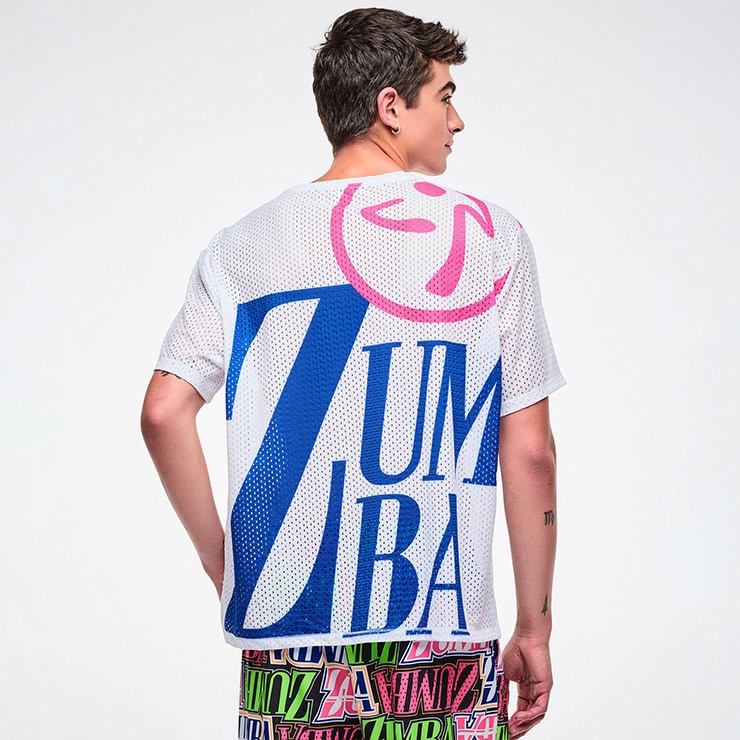 ZUMBA ズンバ 正規品 ウェア レディース Tシャツ 半袖 丸首 ロゴ