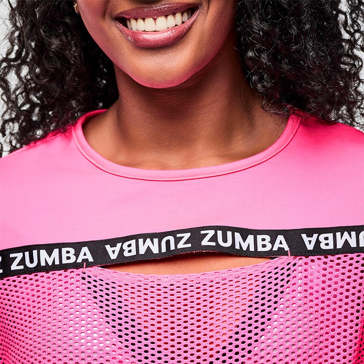 ZUMBA ズンバ 正規品 ウェア レディース トップス ロングスリーブ ロゴ