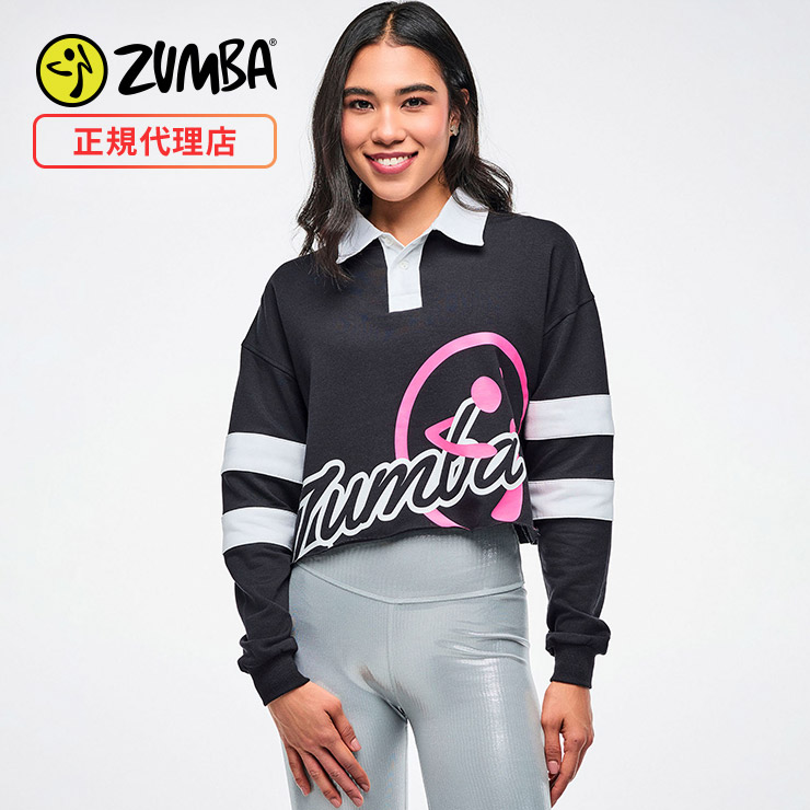 ZUMBA ズンバ 正規品 ウェア レディース トップス ロングスリーブ ロゴ
