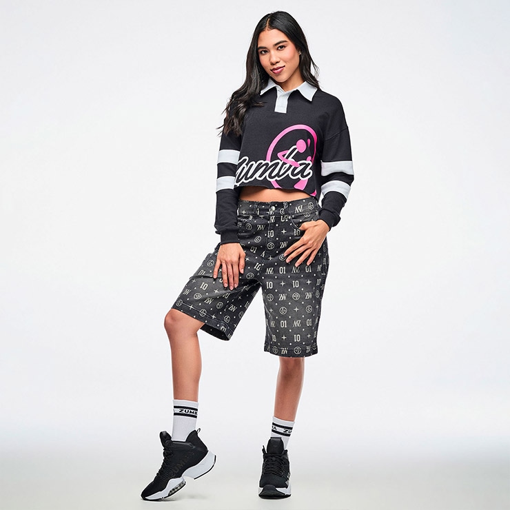 ZUMBA ズンバ 正規品 ウェア レディース トップス ロングスリーブ ロゴ