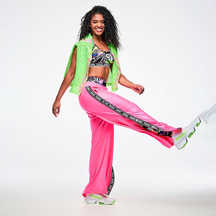 ZUMBA ズンバ 正規品 ウェア レディース メッシュ ネオン 蛍光