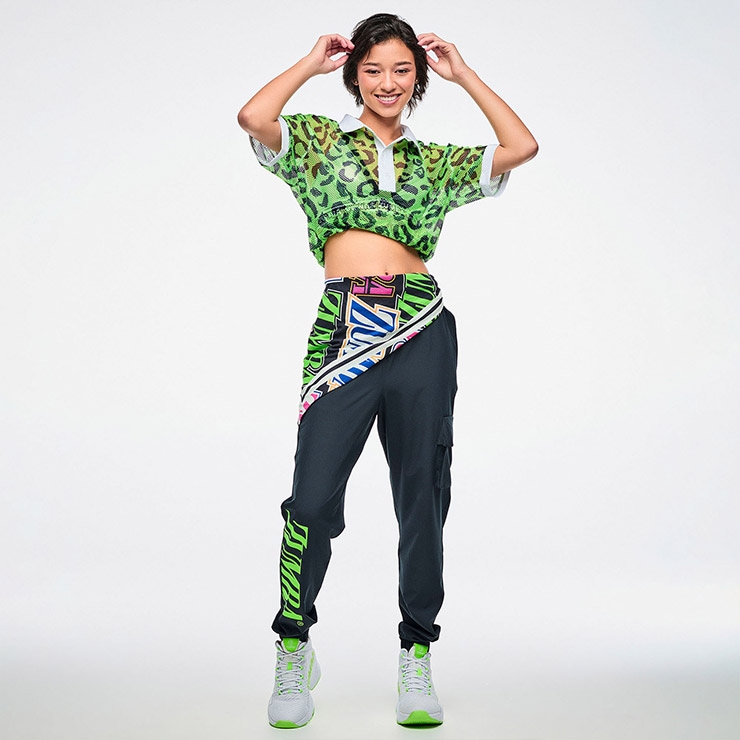 ZUMBA ズンバ 正規品 ウェア レディース トップス 半袖 ポロシャツ