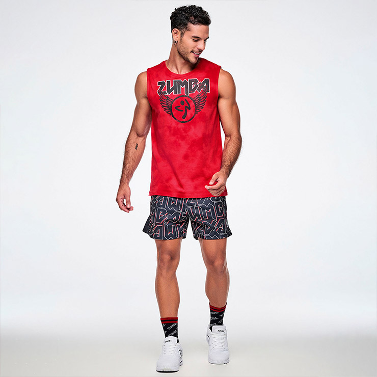 ZUMBA ズンバ 正規品 ウェア メンズ タンクトップ ノースリーブ