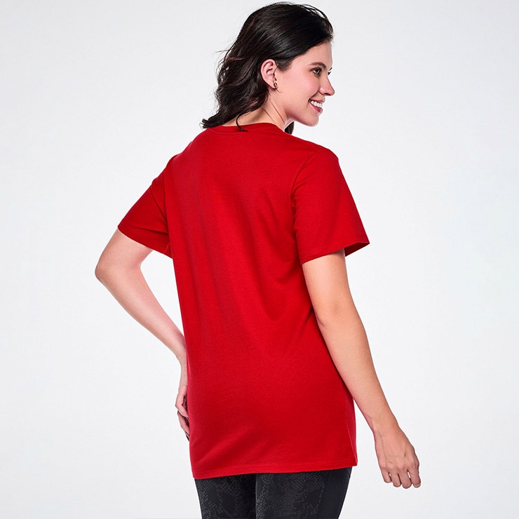 ZUMBA ズンバ 正規品 ウェア ユニセックス Tシャツ 半袖 丸首 ロゴ