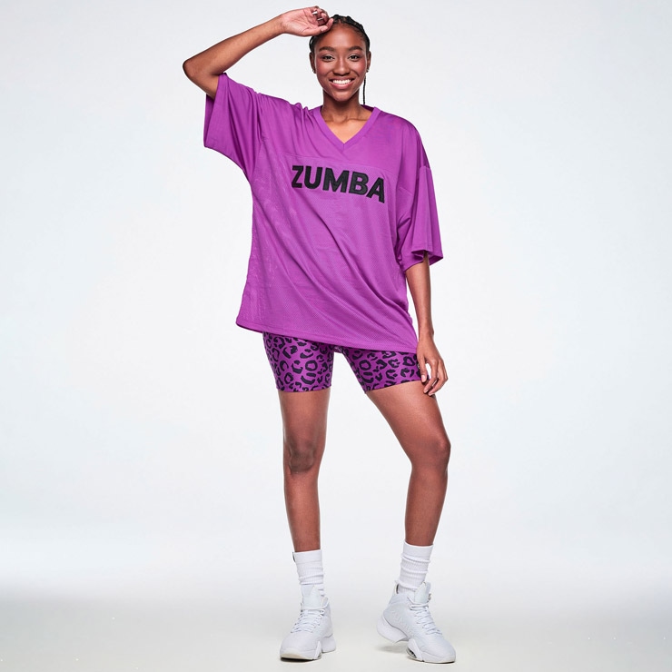 ZUMBA レオパード柄 フーディー ショートパンツ セットアップ 楽天市場