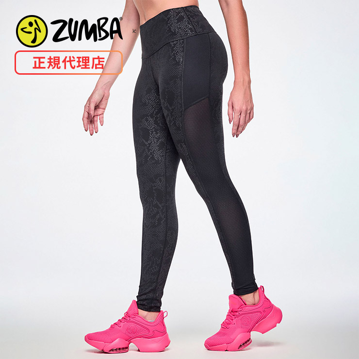 ZUMBA ズンバ 正規品 ウェア レディース レギンス アンクル丈 ハイ