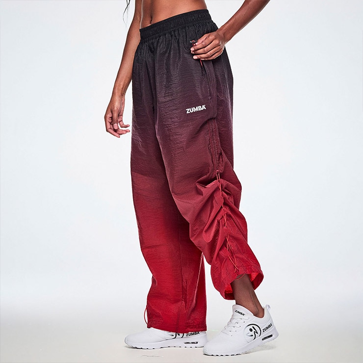 ZUMBA ズンバ 正規品 ウェア レディース ワイドパンツ グラデーション