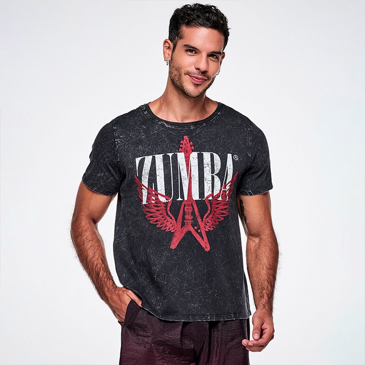 ZUMBA ズンバ 正規品 ウェア レディース Tシャツ 半袖 丸首 トップス
