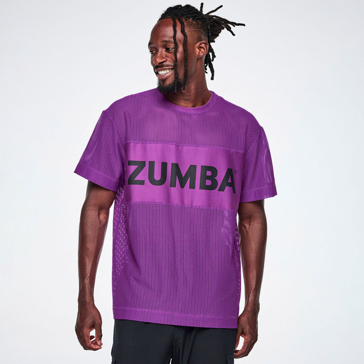 ZUMBA ズンバ 正規品 ウェアレディース トップス 半袖 丸首 ロゴ