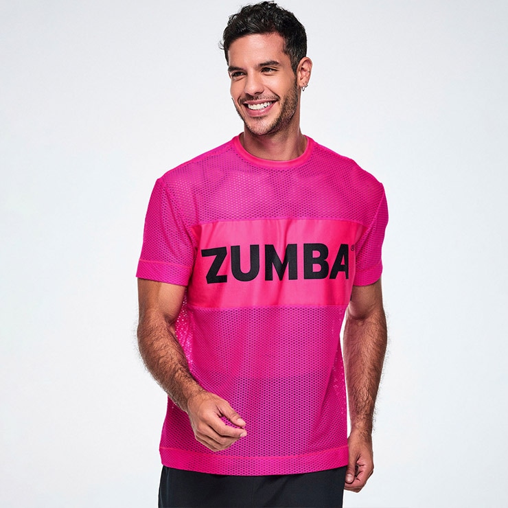ZUMBA ズンバ 正規品 ウェアレディース トップス 半袖 丸首 ロゴ