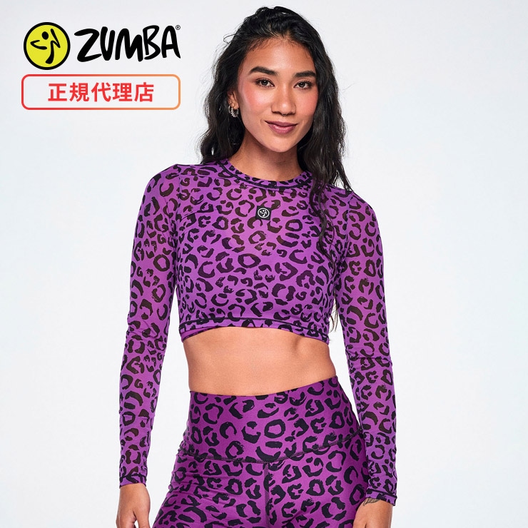 ZUMBA ズンバ 正規品 ウェア レディース トップス ロングスリーブ