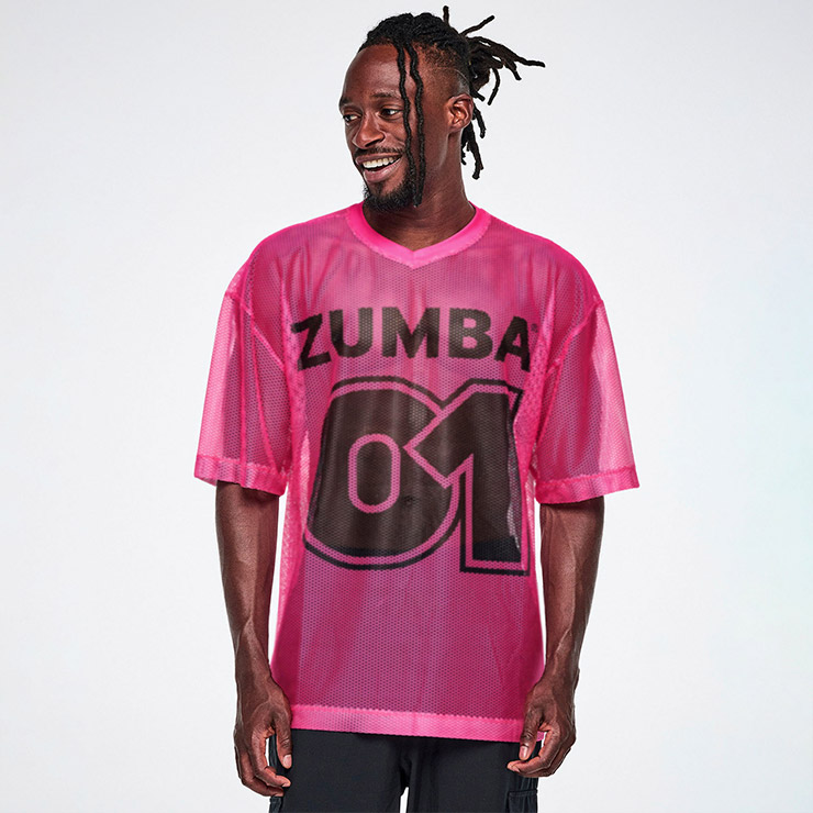 ★希少★新品★ZUMBA®️トップスXS サイズ ZUMBA ズンバ 正規品 ウェアレディース トップス 半袖 Vネック ロゴ