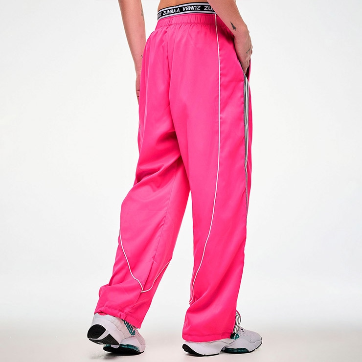 ZUMBA ズンバ 正規品 ウェア レディース ワイドパンツ サイドライン